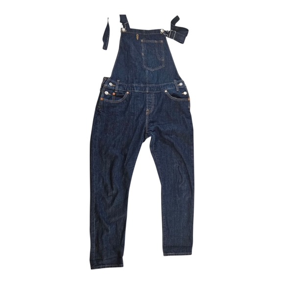 Signature by Levi Strauss Women's Blue Jeans Overalls Size Small - Picture 1 of 16